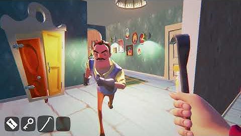 Hello Neighbor Alpha 2 Speedrun Any% 1:43 (My 3# Record)