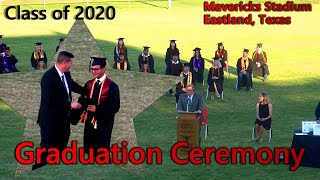 EHS Graduation 2020 on 29th May 2020 at Mavericks Stadium in Eastland