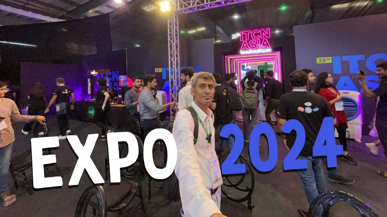 ITCN Asia 2024 Expo Center Karachi  Tech Event Highlights by 