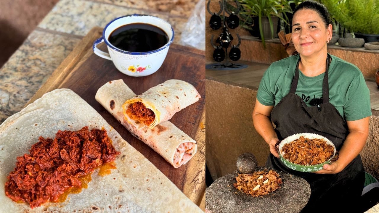 Carne de CAMINO - La MEJOR Carne Con Chile SONORENSE - LA HERENCIA DE LAS VIUDAS