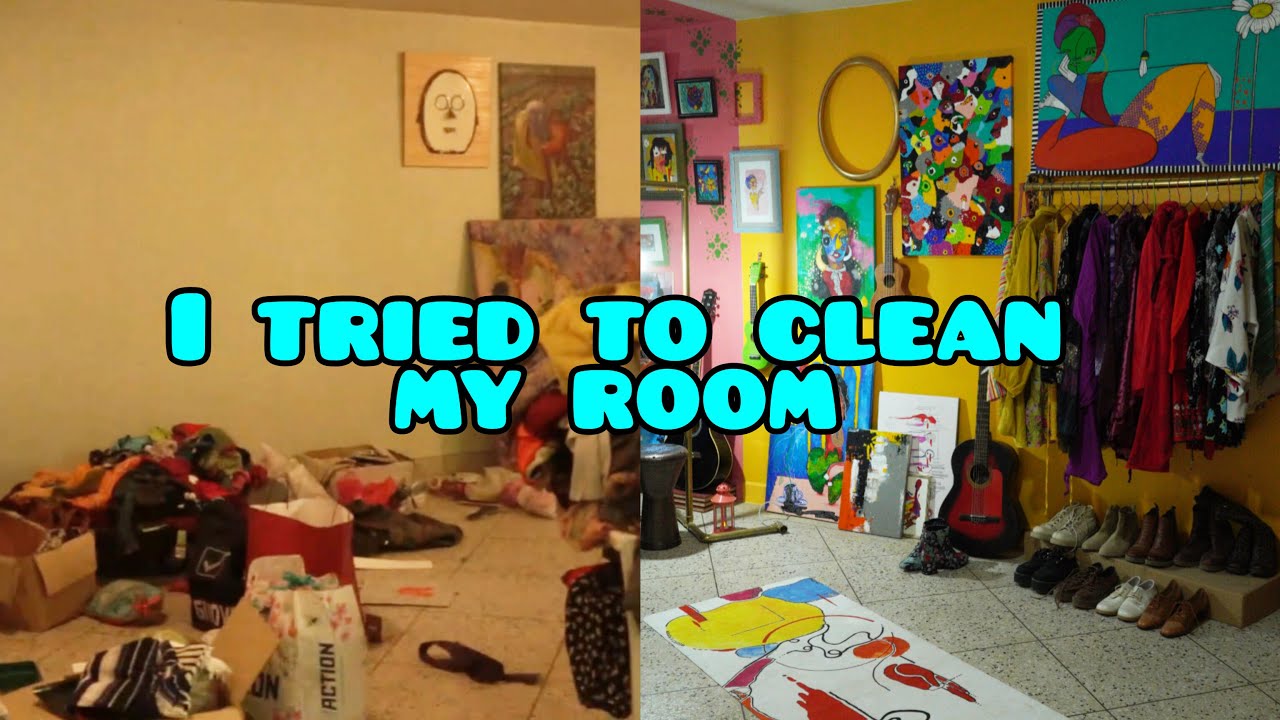 Ep. 2 : I tried to clean my room - YouTube