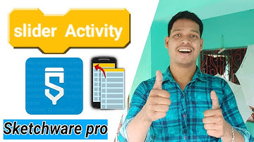 slider activity left to ride slide go to intent activity in sketchware pro Hindi videos Aauraparti