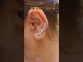 Elegant Silver Half Kaan😍 #shortvideo #shortsfeed #shortsviral #shorts #silver #earrings #gift
