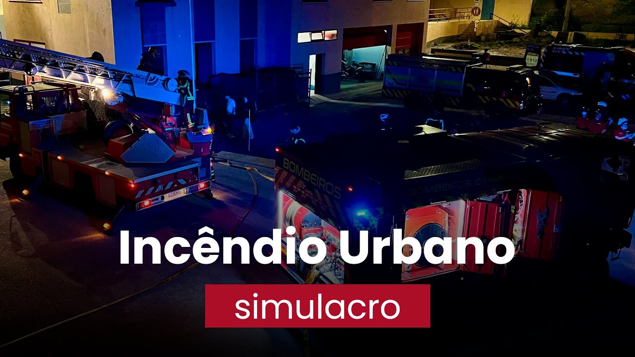 Incêndio Urbano com Multi-Vitimas - Simulacro