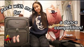 Pack With Me for a Dance Competition!