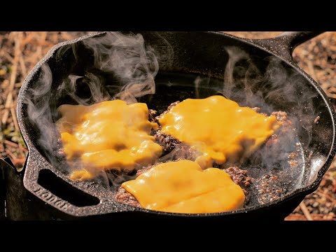 트리플 치즈버거 / 수제버거 / NOSTRESSBURGER Recipe / 루믹스엠버서더 / 캠핑한끼
