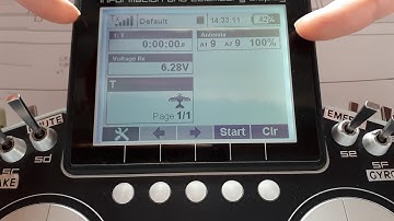 Jeti - telemetry episode 2, displayed telemetry