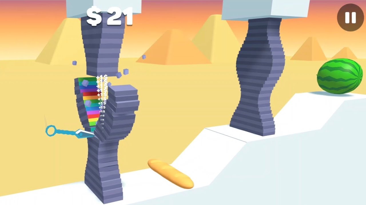 Slice Master - MAX LEVEL Gameplay Walkthrough (Android,iOS)  NEW UPDATE