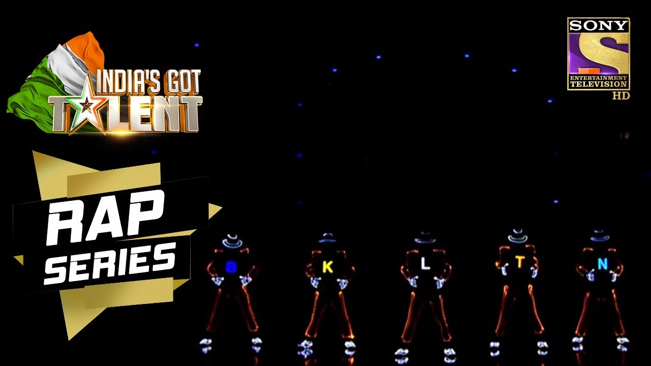 Skeleton Dance Crew Lights Up The Stage With Their LED Act | India's Got Talent Season 8| Rap Series