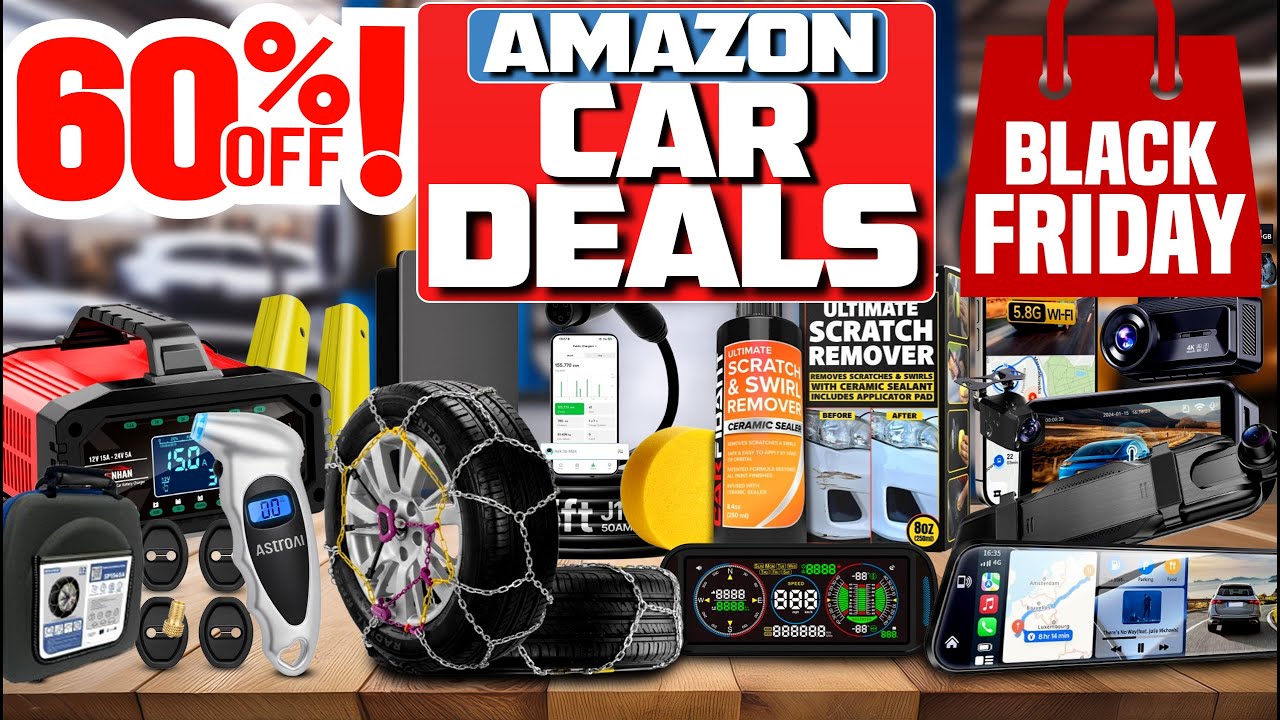 60% OFF 20 Car Gadgets Early Amazon Black Friday 2025 Deals - YouTube