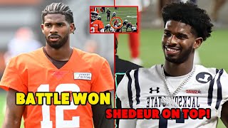 Shedeur Sanders TURNS HEADS After OUTSHINING Dillon Gabriel In Front Of Browns Owner Jimmy Haslam!