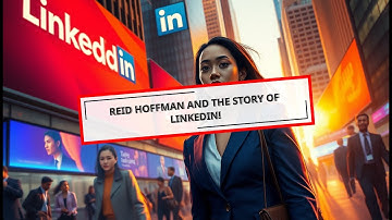 Reid Hoffman and the Story of LinkedIn! #StartupJourney #EntrepreneurMindset #StartupSuccess
