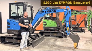 KYMRON XH32D 6,000Lb Excavator with cab