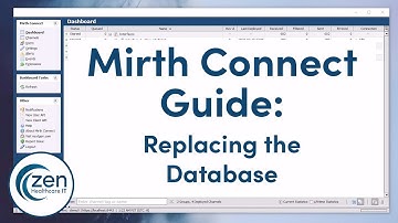 Mirth Connect Basics - Replacing the Database