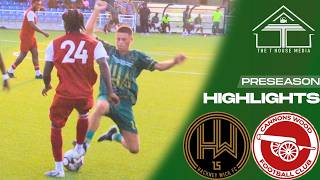 Hackney Wick FC vs Cannon's Wood FC (HOME) | Pre -Season Highlights