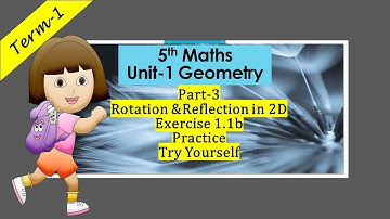 5th maths T-1 U-1 Geometry Part-3 #Exercise-1.1b & Try Yourself // #mathsinall