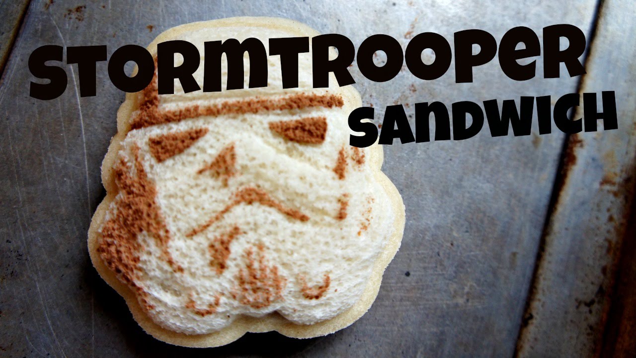 Star Wars Stormtrooper Sandwich Maker | emmymade