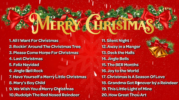 Top Christmas Songs of All time 🎅 Best Merry Christmas Music Playlist