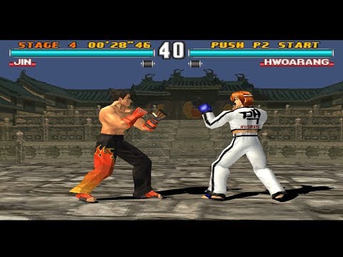 Tekken 3 - Jin Arcade Playthrough