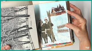 Flip through of my Everything Journal from Nov. and Dec. 2019