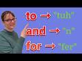 Fluent Speaking Master Class | Reduced Sounds in English