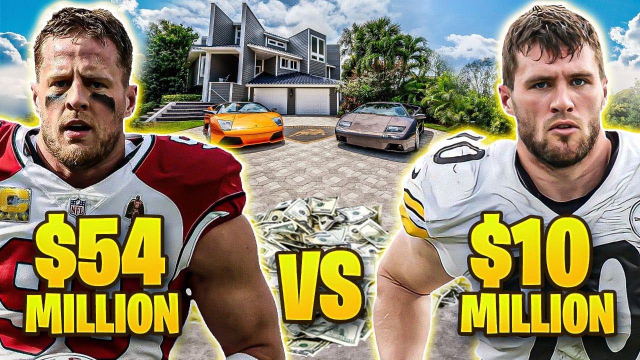 JJ Watt VS TJ Watt SHOWDOWN | Lifestyle, Mansions, Cars, Net Worth ...