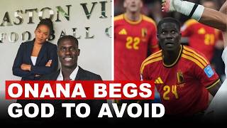 Aston Villa Midfielder Amadou Onana Collapsed With Emotion Before Senegal Clash