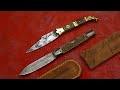 Наваха, старинные боевые ножи  Antique Navaja folding Knife