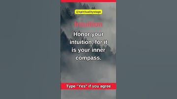 Intuition: Following the Inner Compass of Wisdom | #shorts 🧭🌌