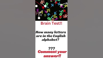 BRAIN TEST! | The Ultimate Mind Challenge to Test Your IQ and Logic 🔥 #fyp #iqtest #english