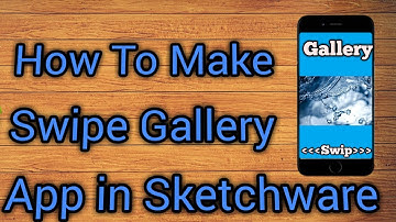 How To Make Swipe Gallery App in Sketchware..