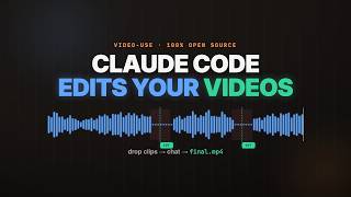 Claude Code Can Now Edit Your Videos (video-use is wild)