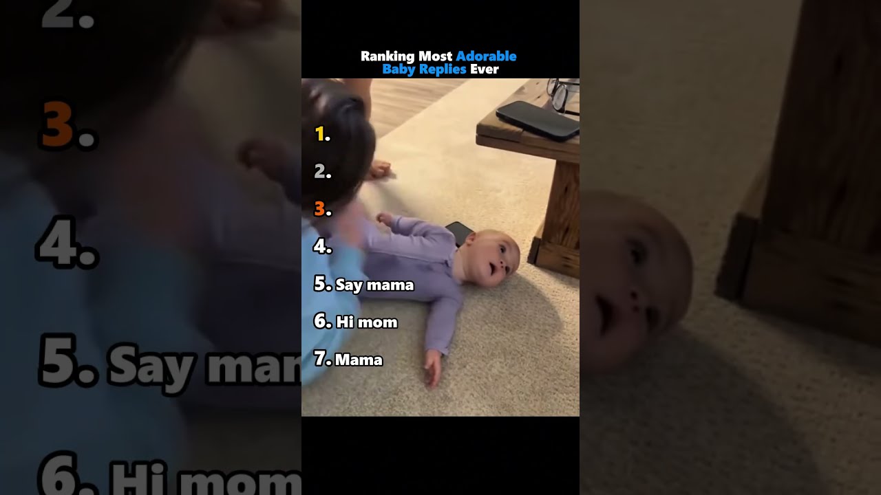 Ranking The Top 5 Most Adorable Baby Replies Ever
