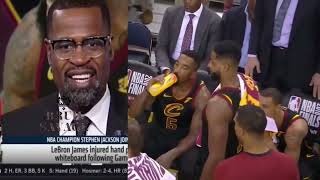 Stephen Jackson speaking the truth about Lebron quitting in the 2018 Finals