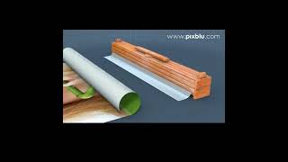 Bamboo Roll up Display Standee