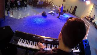 Video voorbeeld van "Origen y Destino - Marcos brunet -Cover- key live (vivo)"