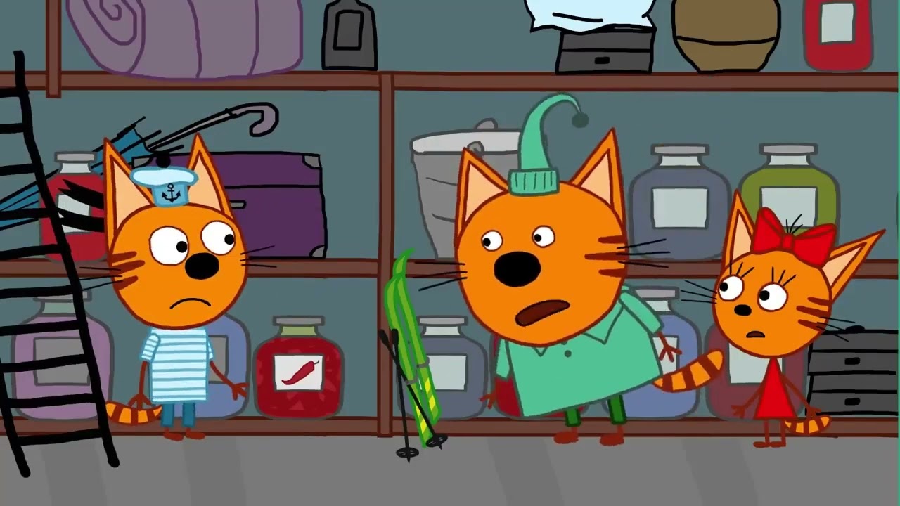 Три кота мемы