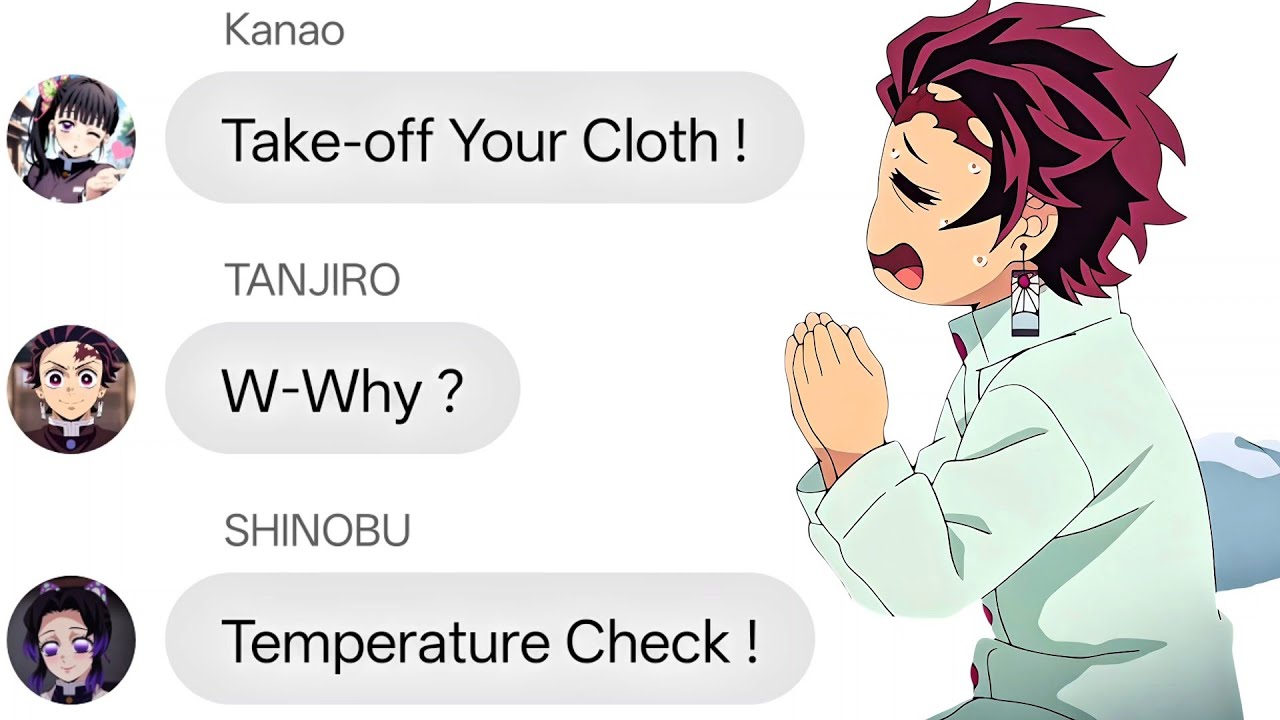 If Shinobu and Kanao Takes care of Sick Tanjiro  | Demon Slayer discord server 