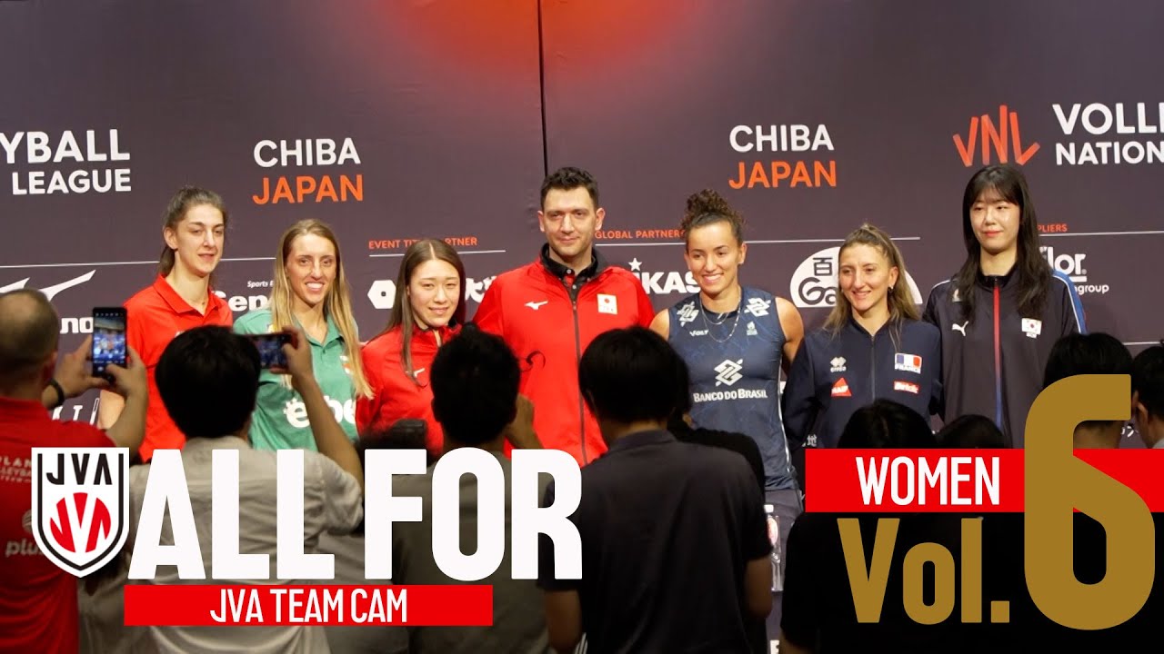 【ALLFOR】ホーム開催のVNL千葉大会に密着｜バレーボール女子日本代表ドキュメンタリーVol.6