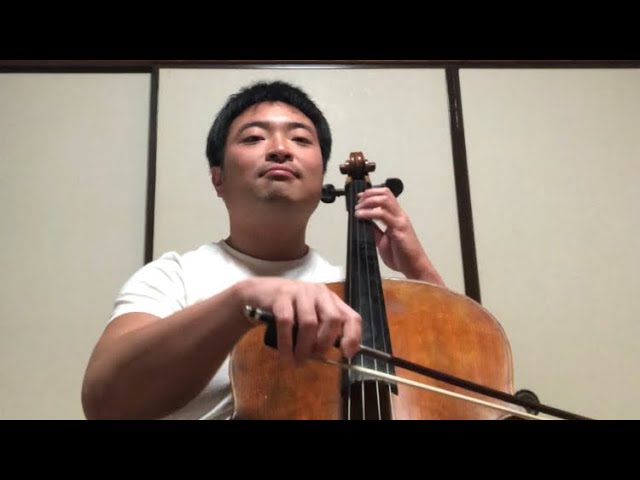 チェロ鈴木教本第2巻 ゴセックのガボット - YouTube