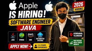 Apple Hiring Software Engineer Java 2026 | Hyderabad | 2–6 Years Experience | Apple Jobs India #job