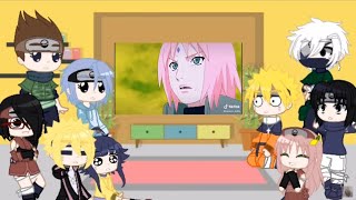 👒Team 7 and Team Konohamaru  Naruto, Tiktoks ... || 🎒 Naruto react compilation 🎒