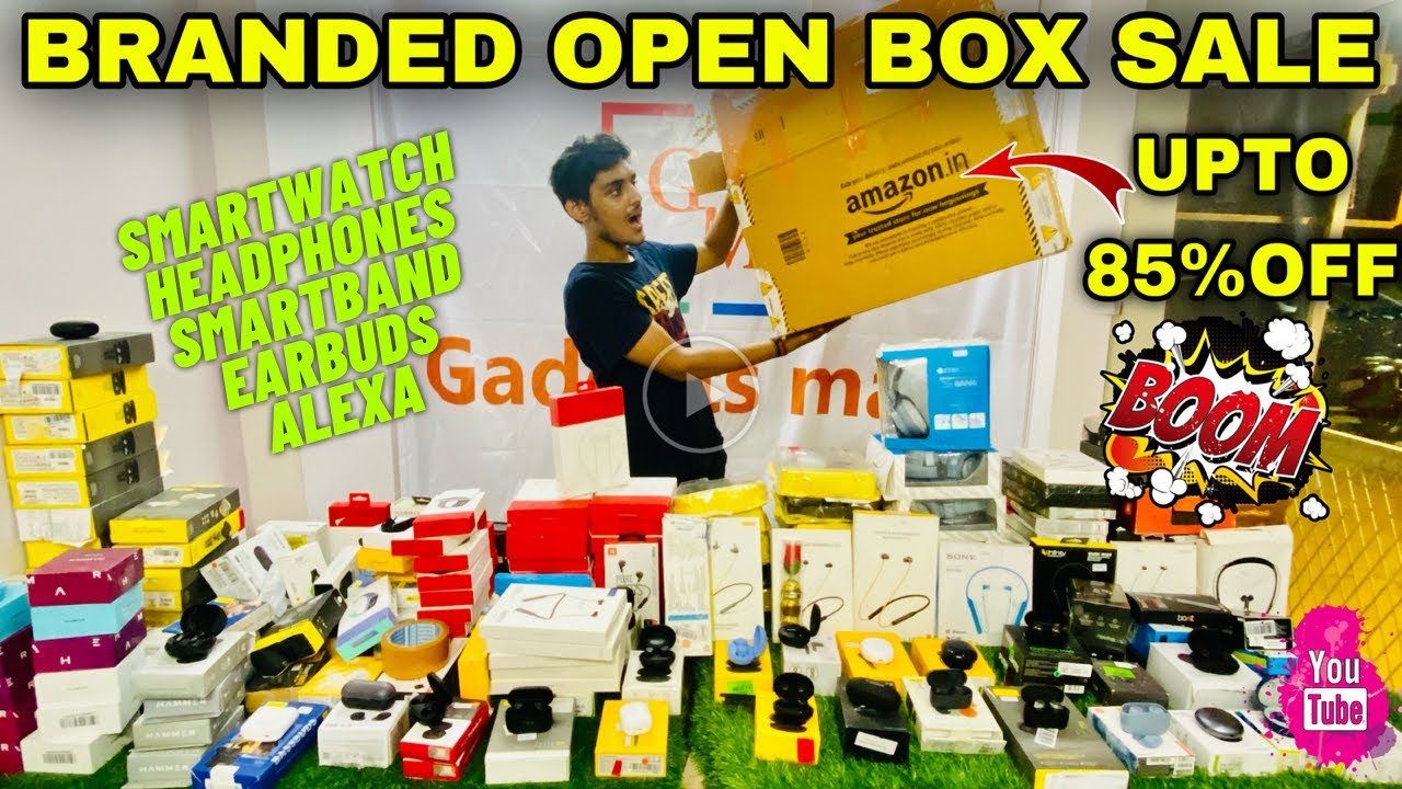 Open Box Smartwatch, Earbuds, Headphonen Upto 85%Off | Rakhi ...
