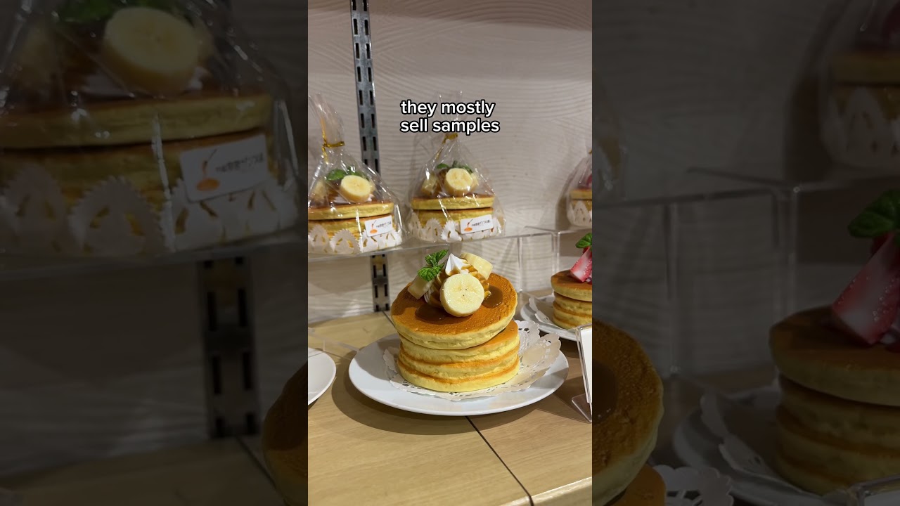 make your own wax food in Tokyo!