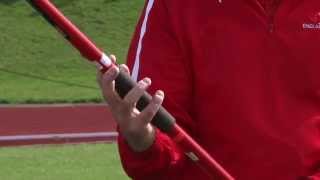 How to grip the Javelin
Tim Newenham explains the basics of how to coach Javelin throwing using different grips.
For more information on Javelin training visit http://www.teachpe.com/track_and_field/javelin/javelin_throwing.php How to grip the Javelin