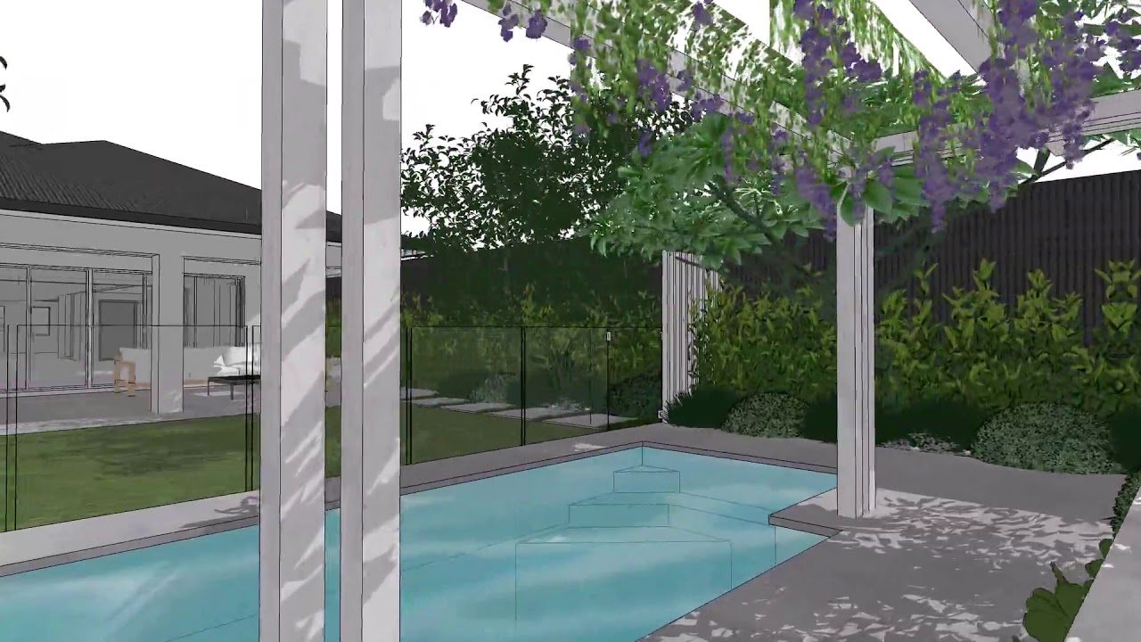 Landscaping Perth - Walt Through in 3D