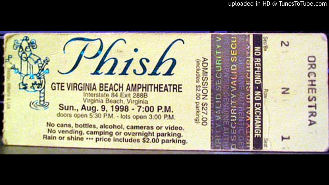 Phish - AC/DC Bag - 08/09/1998 - Virginia Beach, VA - YouTube