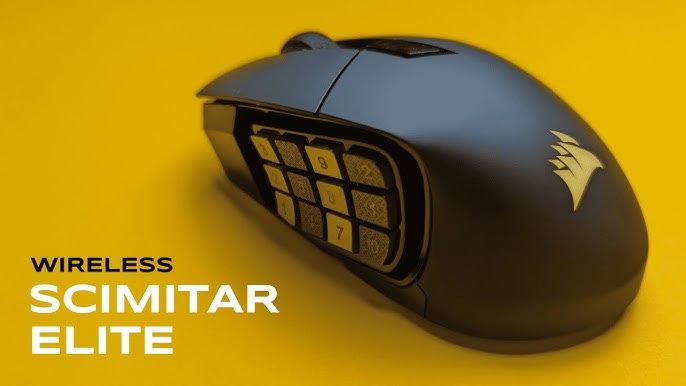 Corsair – Scimitar YouTube Gaming MMO Elite - Mouse Review