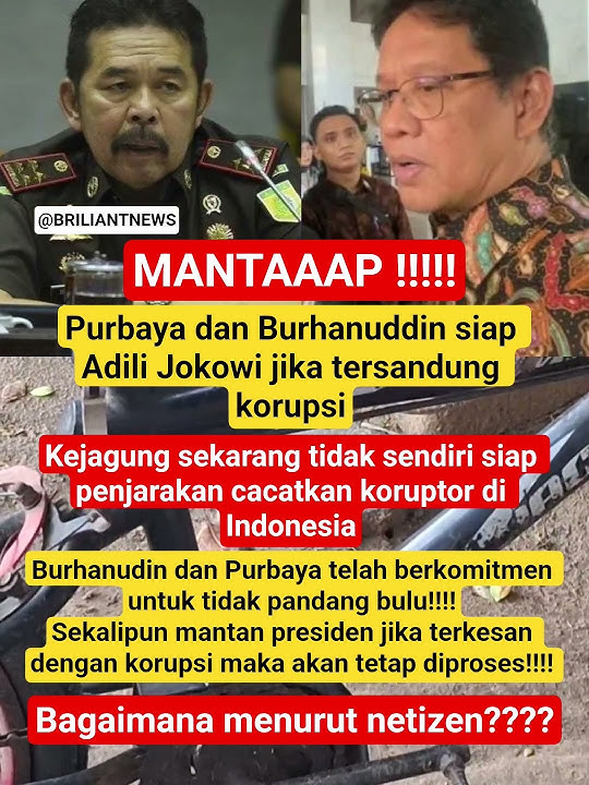 PURBAYA DAN BURHANUDDIN SIAP ADILI JOKOWI !!!! #fypshortvideo
