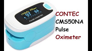 CONTEC CMS50NA Pulse Oximeter screenshot 1